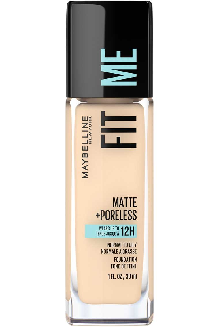 Maybelline Fit Me Matte + Poreless Foundation Makeup 118 Light Beige