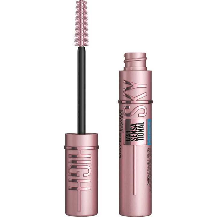 Maybelline New York Lash Sensational Sky High Mascara Brownish Black 803 water proof (Made in usa)