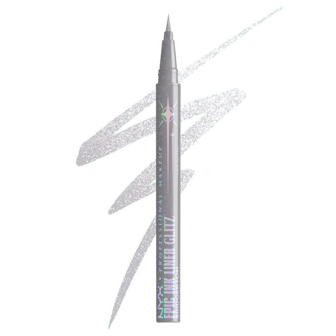 Nyx Bridgerton Royal Epic Ink Liner Glitz - Glitzed in Silver