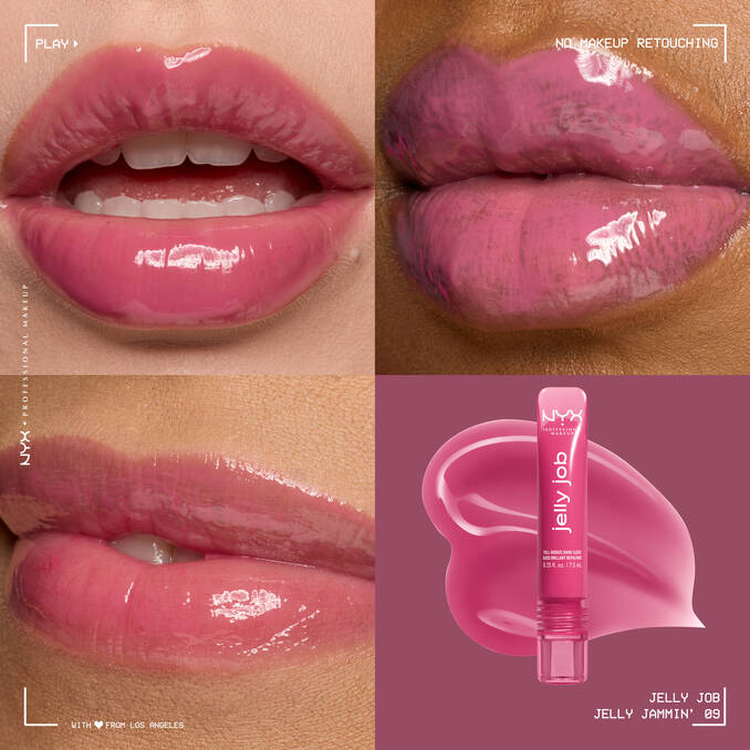 Nyx Jelly Job Full-Bodied High Shine Gloss - jelly jammin