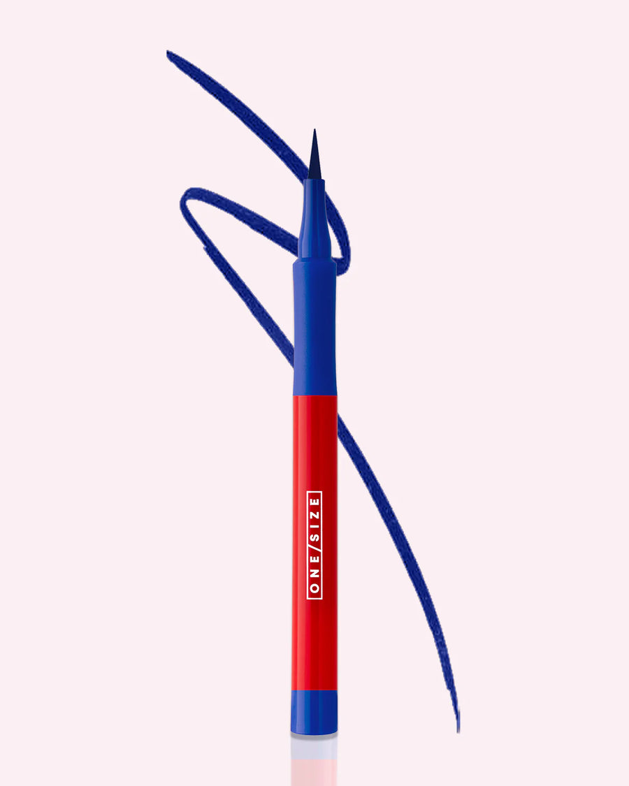 One Size Point Made Waterproof Liquid Eyeliner Pen -  Bossy Blue