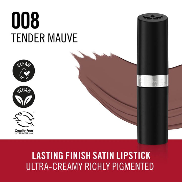 Rimmel London Lasting Finish Satin Lipstick