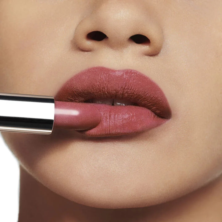 Rouge Dior Couture Color Lipstick - Velvet, Satin and New Veil Finishes - Hydrating Floral Lip Care - Long Wear 525 Chérie