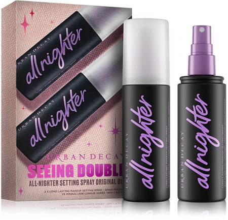 Urban Decay Seeing Double All Nighter Waterproof Setting Spray 118ml x2