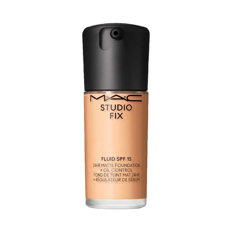 Mac Studio Fix Fluid SPF 15 24HR Matte Foundation + Oil Control-NC18
