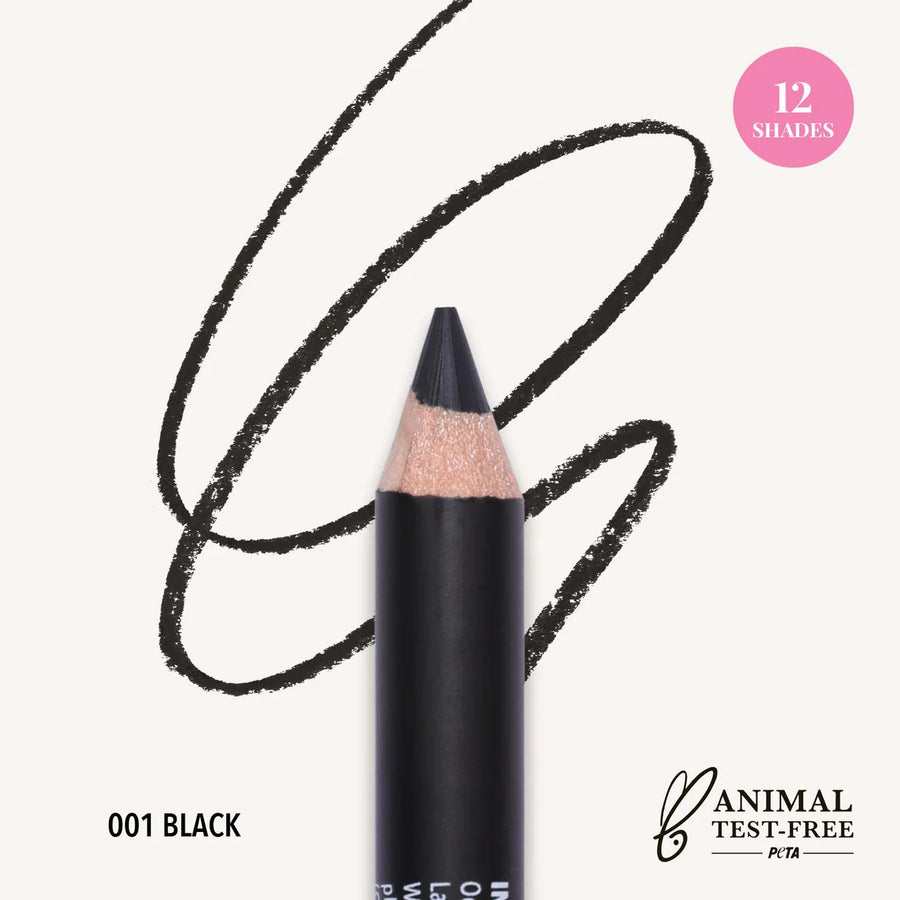 Moira Cosmetics  Eye Exposure Pencil (001, Black)