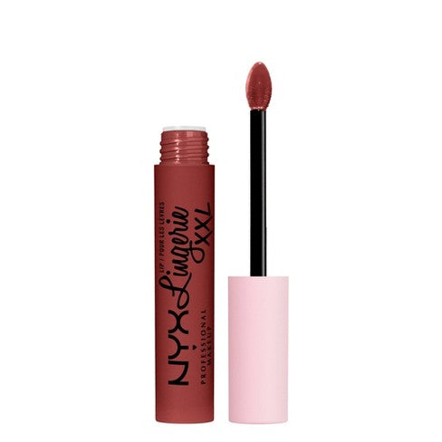 NYX Professional Makeup Lip Lingerie XXL Matte Liquid Lipstick straps off