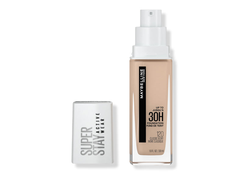 MAYBELLINE SUPER STAY FULL COVERAGE FOUNDATION 120 CLASSIC IVORY