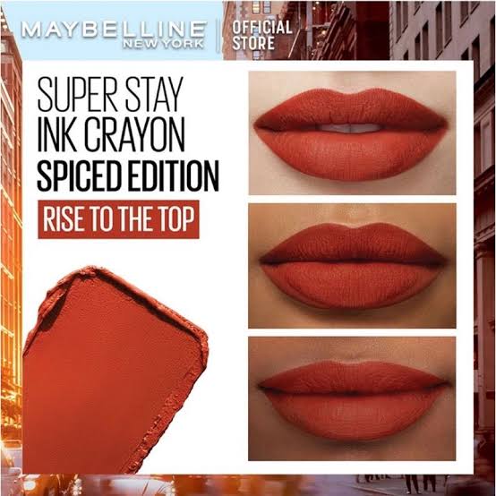 Maybelline SuperStay Ink Crayon Lipstick  110 Rise To The Top