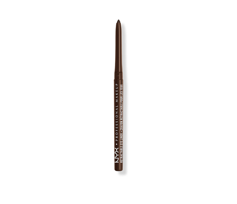 NYX Professional Makeup Retractable Long-lasting Mechanical Eyeliner Pencil Brown - 0.012oz