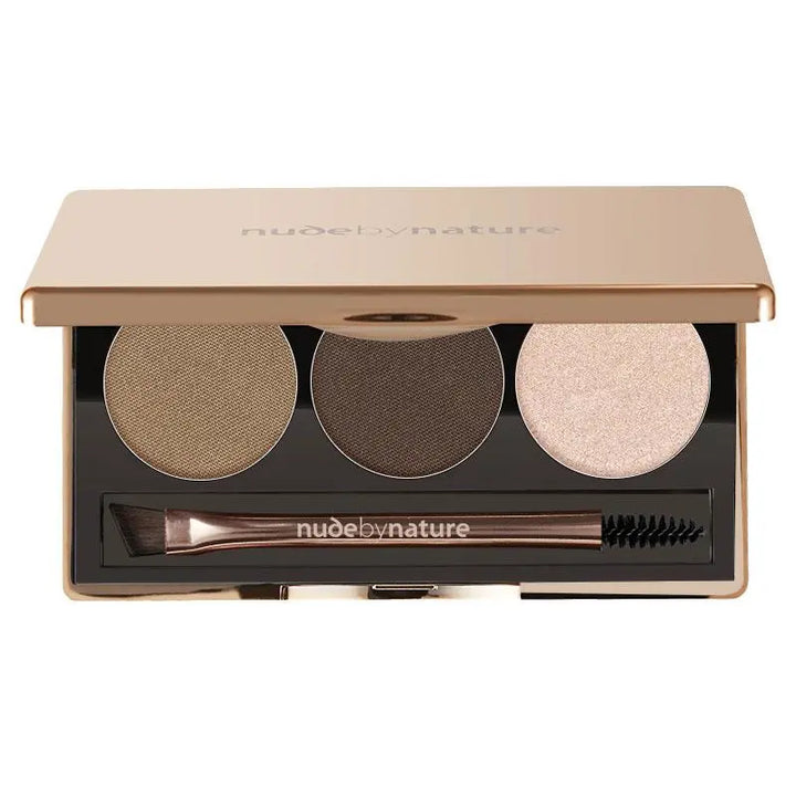 Nude By Nature Natural Definition Brow Palette - 02 Brown
