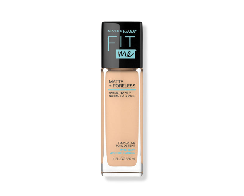 Maybelline FIT ME Matte Plus Poreless Foundation 124 soft sand