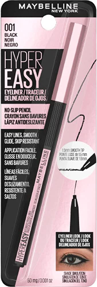 MAYBELLINE Hyper Easy No Slip Eyeliner Pencil - Black001