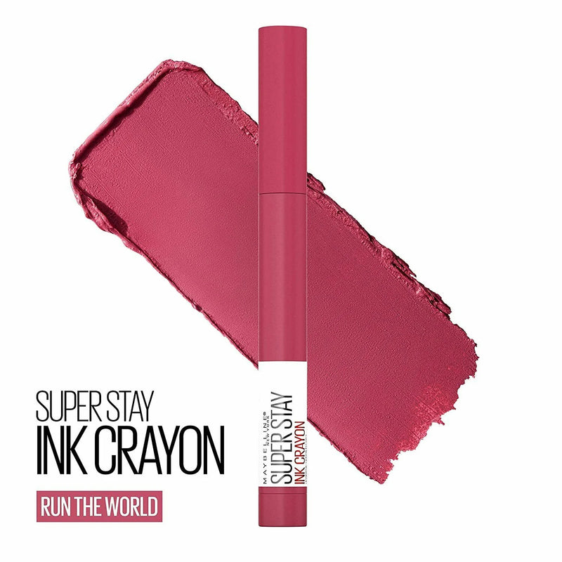 Maybelline SuperStay Ink Crayon Lipstick 80 Run The World