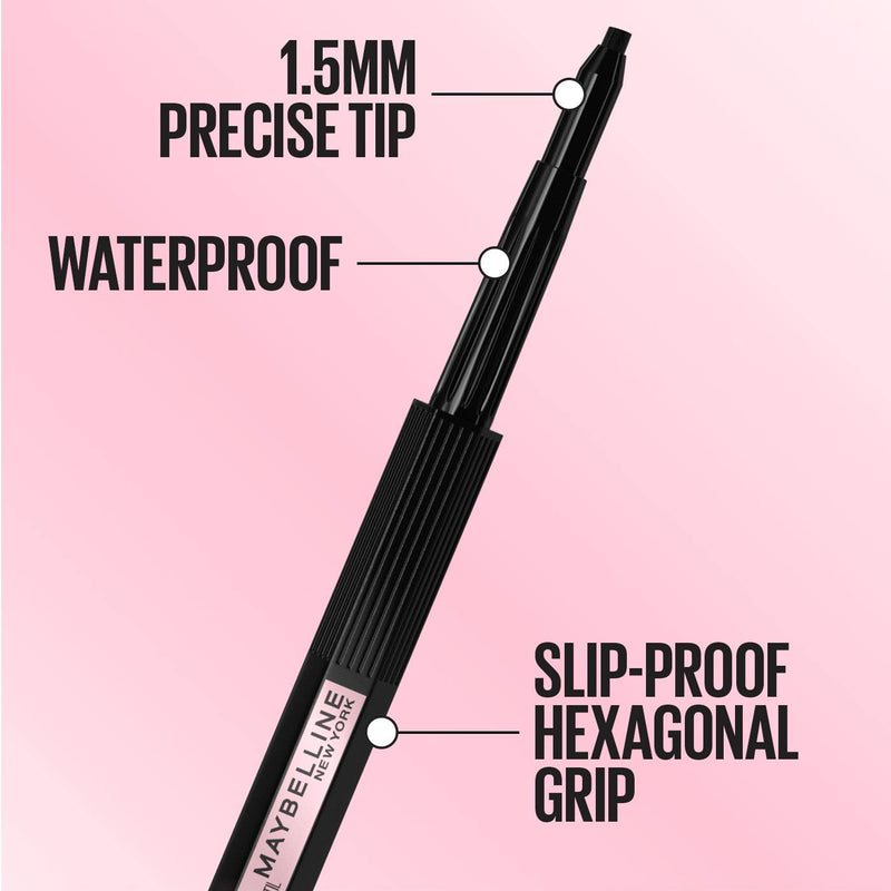 MAYBELLINE Hyper Easy No Slip Eyeliner Pencil - Black