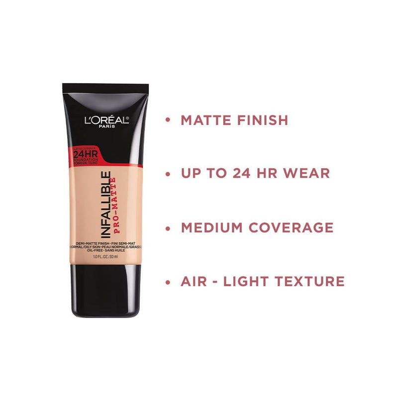 Loreal Paris Infallible Pro-Matte Foundation Ivory Beige 107.5
