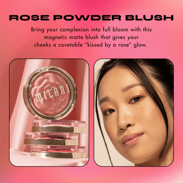 Milani Cosmetics Rose Powder Blush-Tea Rose