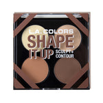 L.A. ColorsShape It Up Sculpt+Contour Palette