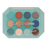 L.A. Colors 12 Color Eyeshadow Palette - Stunner