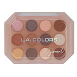 L.A. Colors 12 Color Eyeshadow Palette - Surreal