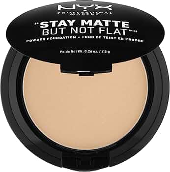 Nyx Stay Matte But Not Flat Powder Foundation- Medium Beige
