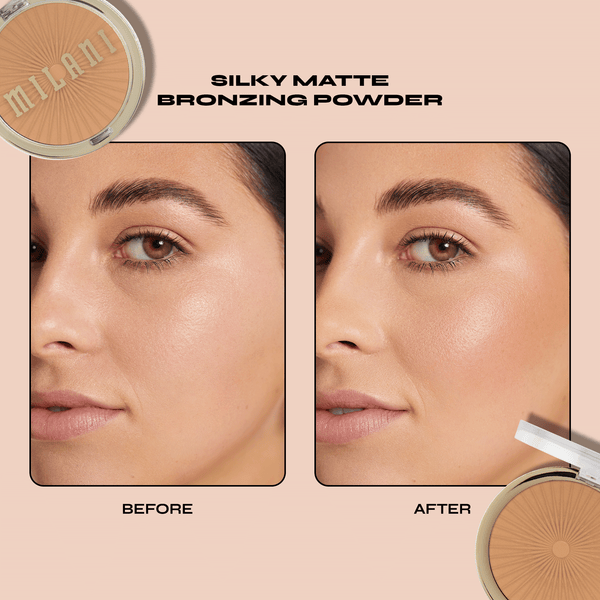 Milani Cosmetics Silky Matte Bronzing Powder- 03 Sun Tan