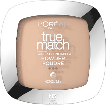 Loreal Paris True Match Super-Blendable Powder N3, Light Medium
