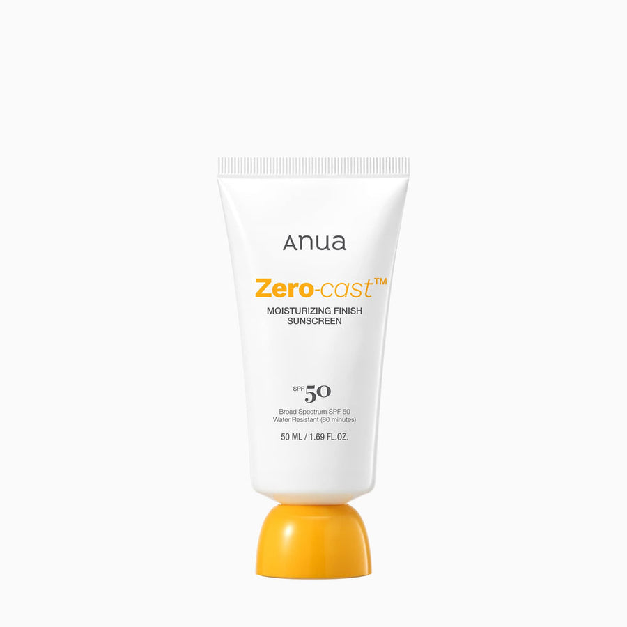 ANUA  ZERO-CAST MOISTURIZING FINISH SUNSCREEN 50ml