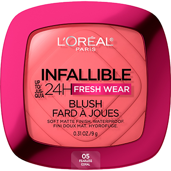 Loreal Paris Infallible Up to 24H Fresh Wear Soft Matte Blush 05 Fearless Coral