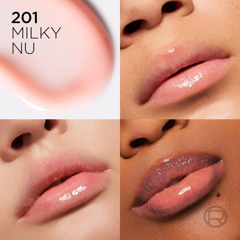 Loreal Plump Ambition Hyaluron Lip Oil Milky Nu 201