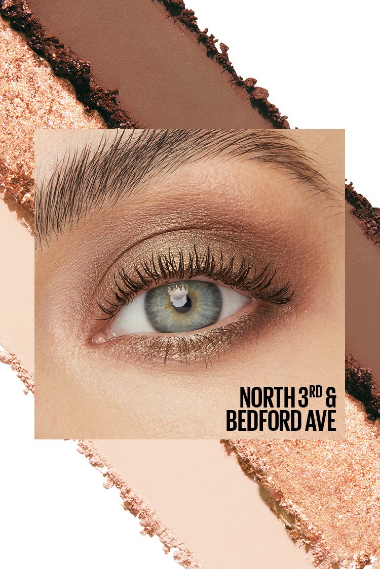 Maybelline Shadow Blocks™ Eyeshadow Palette Makeup 30 North 3rd and Bedford Ave