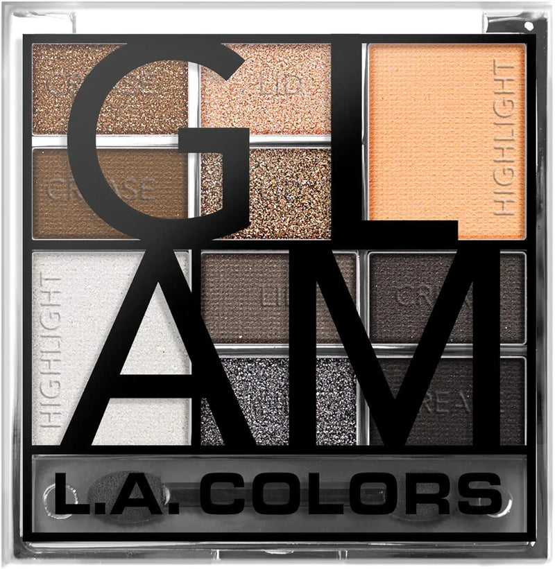 L.A. COLORS Color Block Eyeshadow -Cool Glam