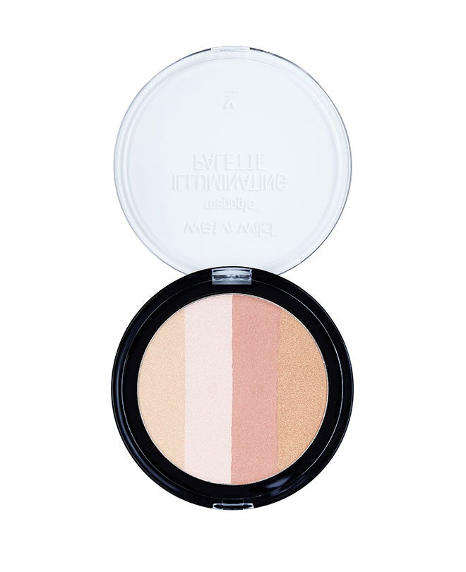 Wet n Wild MegaGlo Illuminating Blush Makeup Powder Palette, Catwalk Pink