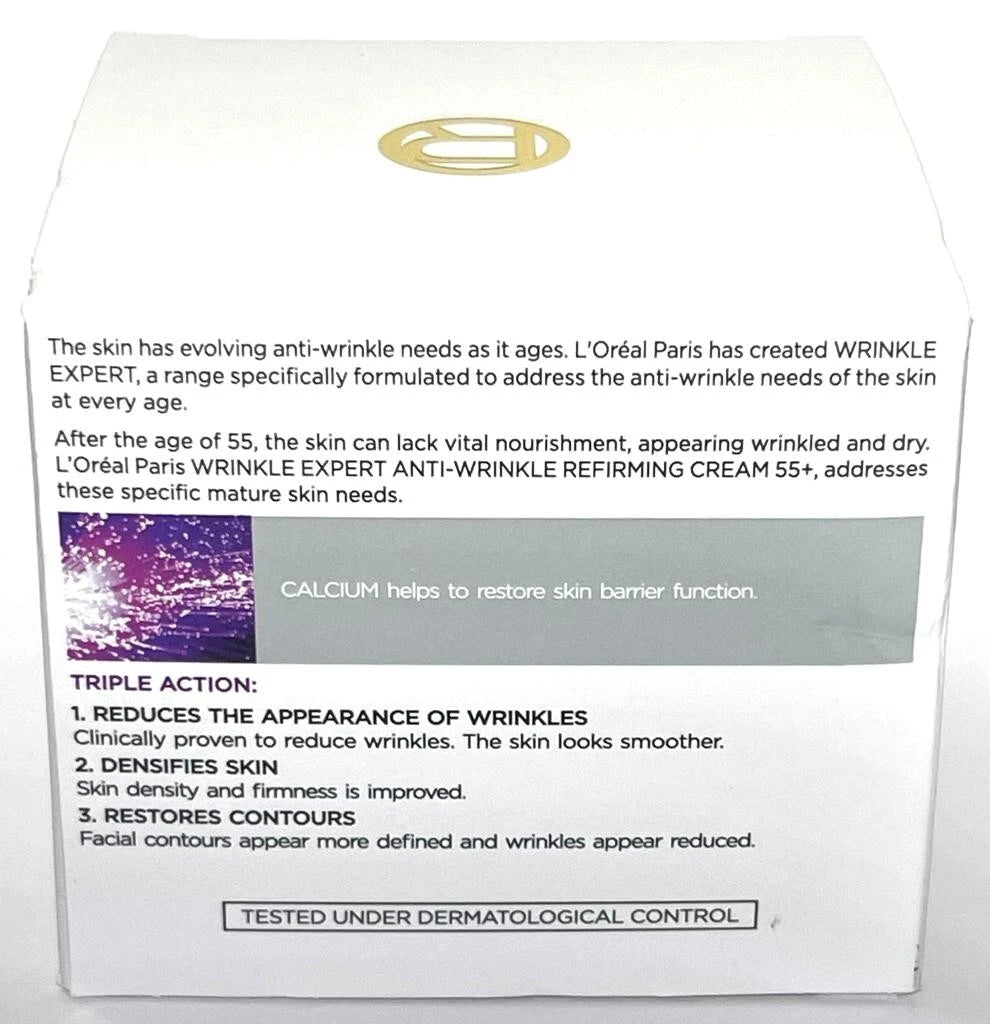 Loreal Paris Wrinkle Expert Anti-Wrinkle Densifying Cream Night 55+
