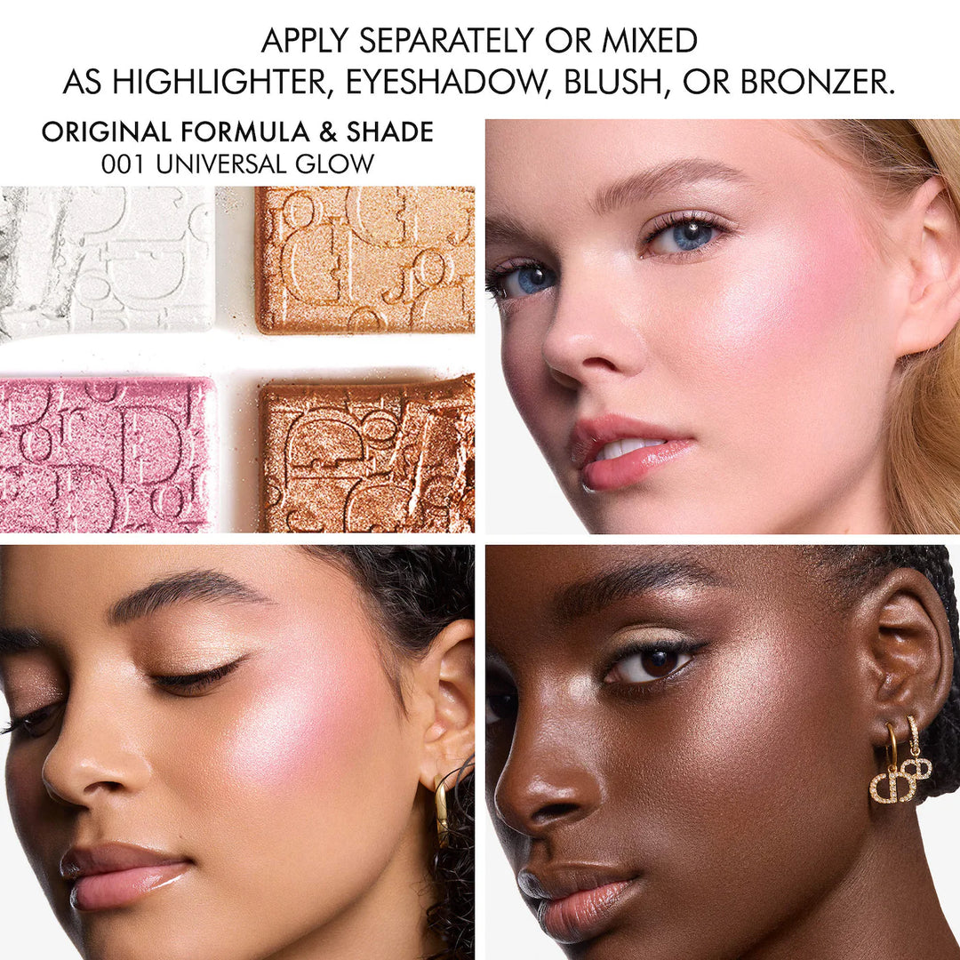 DIOR  Backstage Glow Maximizer Face Palette - 001 Universal Glow