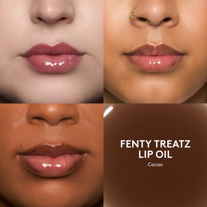 Fenty Skin Chocolit Treatz Lip Luminizer + Lip Oil Duo