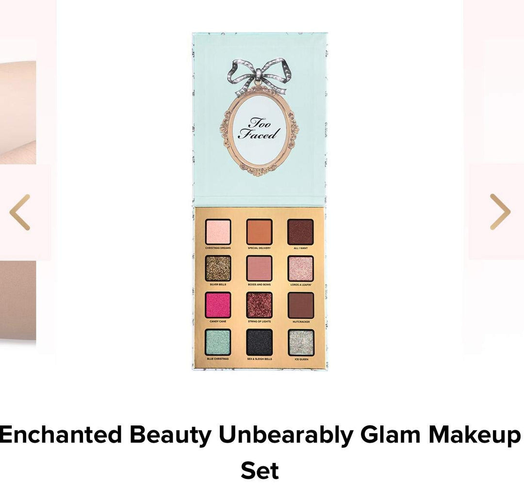 Too Faced Enchanted Beauty Unbearably Glam Makeup Set