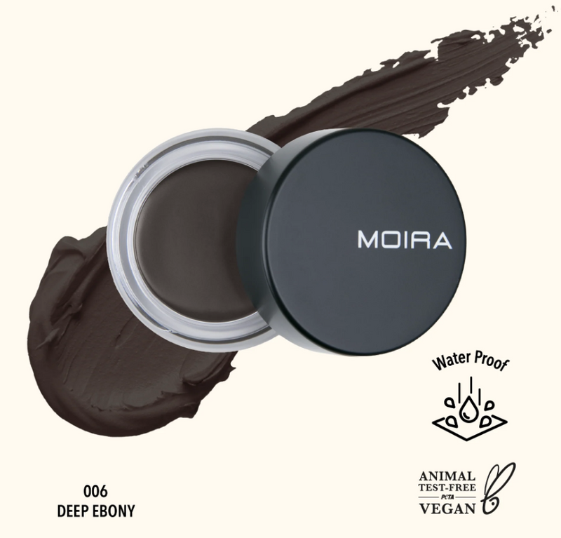 Moira Brow Defying Gel 006 Deep Ebony  5.5 g