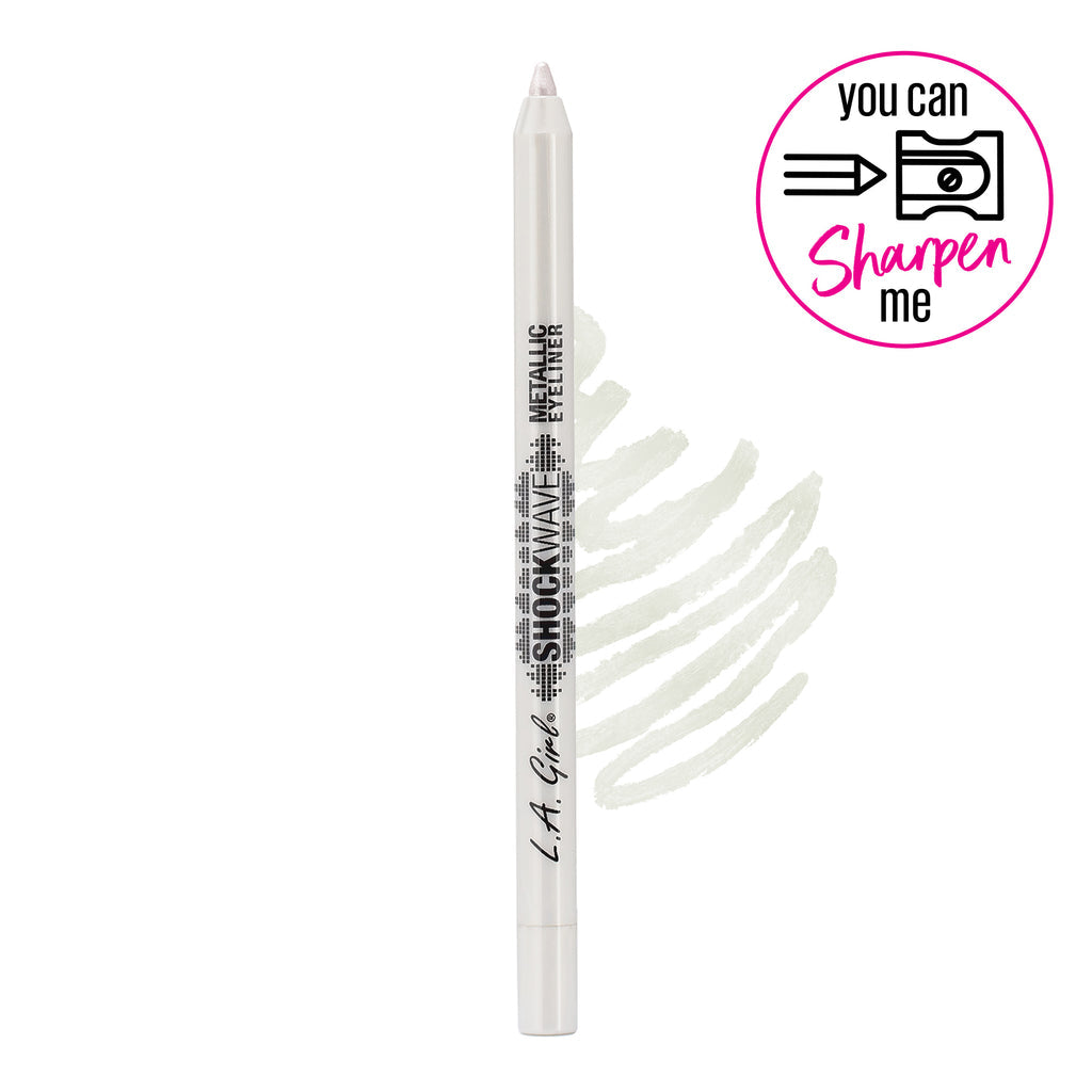 La Girl Cosmetics Shockwave Metallic Eye Liner i Snowflake