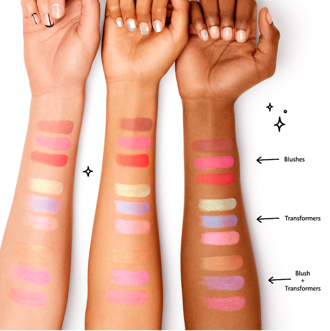 Sephora holographic face and cheek palette