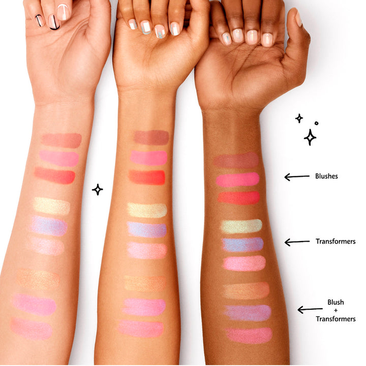 Sephora holographic face and cheek palette