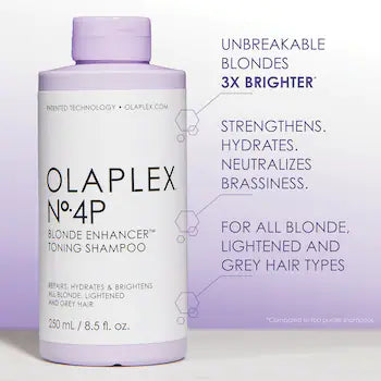 OLAPLEX N 4P BLONDE ENHANCER TONING SHAMPOO