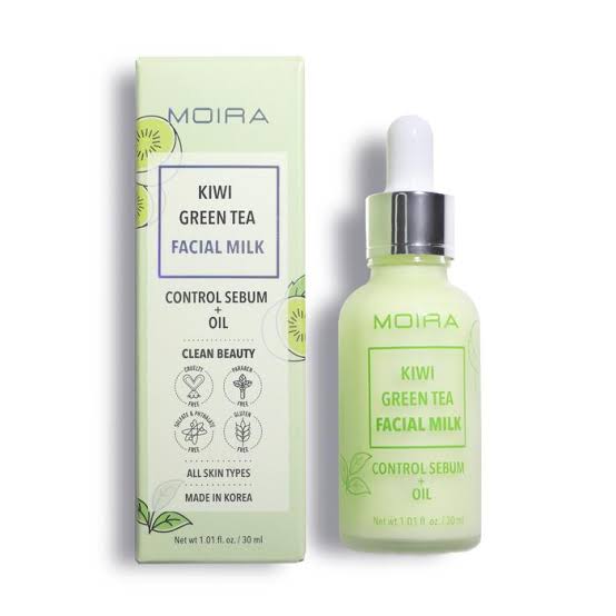 Moira Kiwi Green Tea Facial Milk Control sebum + oil  3 ml