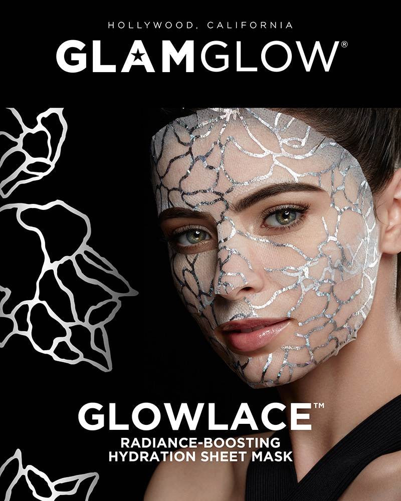 GlamGlow GLOWLACE Radiance Boosting Hydration Sheet Mask