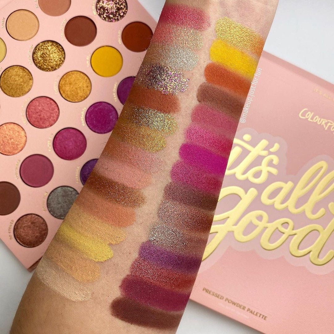 Colourpop it's all good eye shadow palette