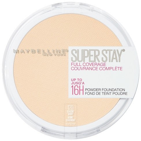 Maybelline Super Stay Full Coverage Powder Foundation Makeup 120