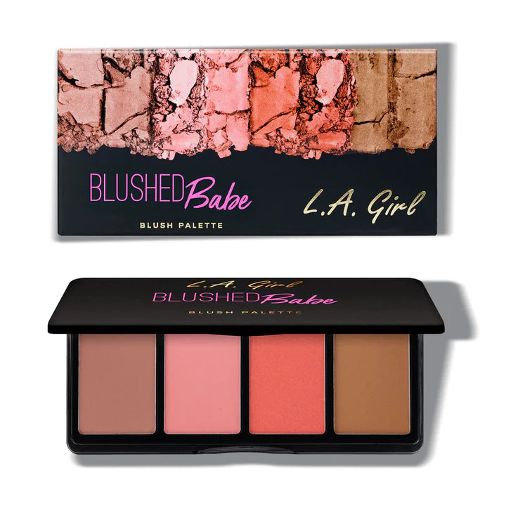 LA Girl Cosmetics  Fanatic Blush Palette - Blushed Babe