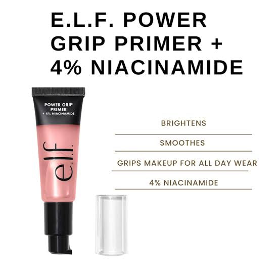 Elf Cosmetics Power Grip Face Primer 4% Niacinamide