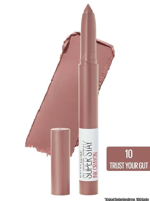 Maybelline SuperStay Ink Crayon Lipstick 10  Trust Your Gut