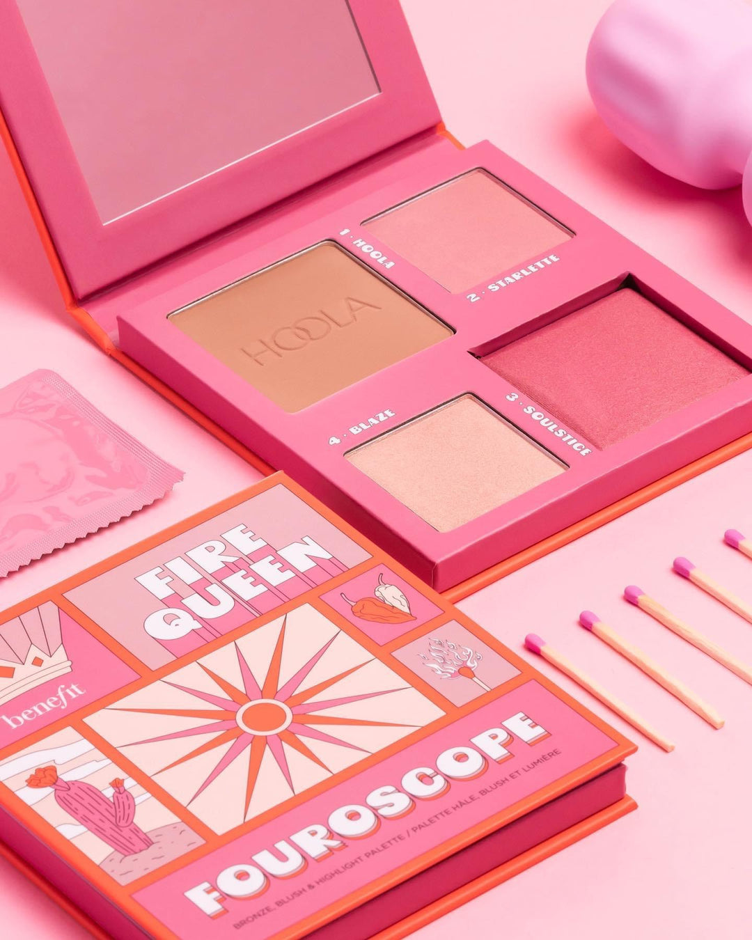 Benefit Cosmetic Fouroscope Fire Queen Palette